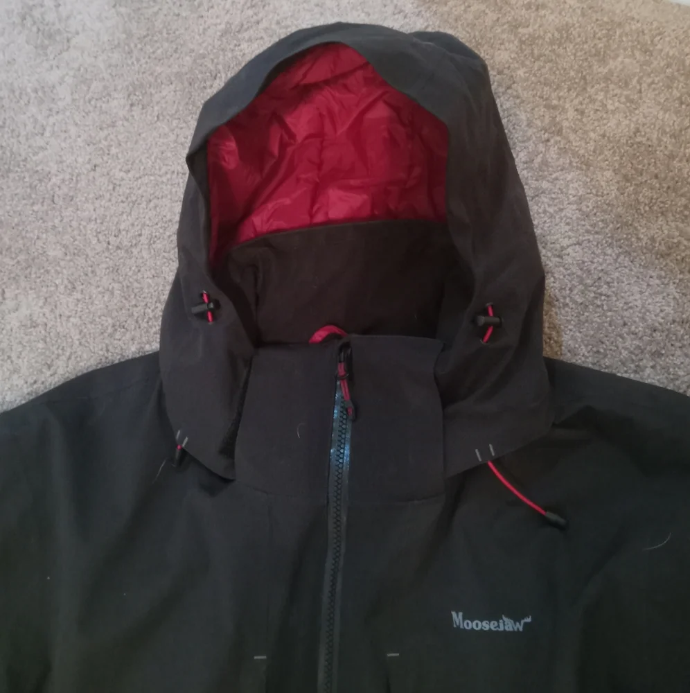 Men's Moosejaw Recco Ski & Snow Winter Black‎ Coat
